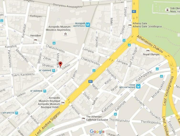 Acropolis Boutique Studio, Koukaki Apartment เอเธนส์ ภายนอก รูปภาพ